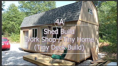 Tiny Home / Shop Build - Part 4A (Tiny Deck Build)