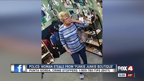 Police attempting to identify woman in theft investigation at consignment store in Punta Gorda