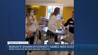 Marian's Shannon Kennedy named Michigan's Miss Golf