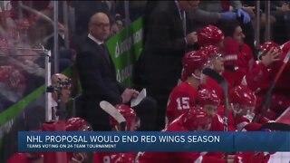 NHL proposal would end Red Wings season
