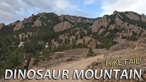Dinosaur Mountain [Hike Fail] - Boulder, Colorado