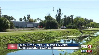 South Trail Fire Department confirms man hit by train Fort Myers