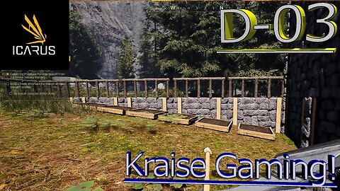 #D-03: A Garden To Feed Us! - Icarus! - Styx Openworld - By Kraise Gaming!
