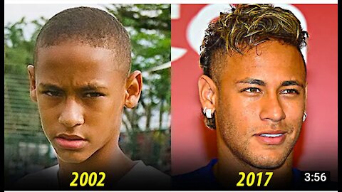 What did Neymar look like when he was young ?