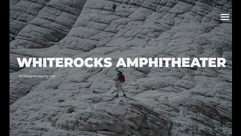 Whiterocks Amphitheater Trail in 2.7K
