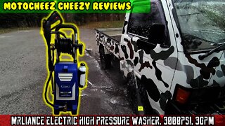 Mrliance electric pressure washer. 3000psi, 3gpm review. Pressure hose real replaceable tips