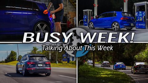 BUSY WEEK! Rinseless Wash on the Golf R, Audi Event Rally, And MORE! Car Photography & Cleaning