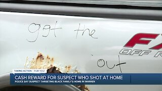 Cash reward for suspect targeting Black family in Warren