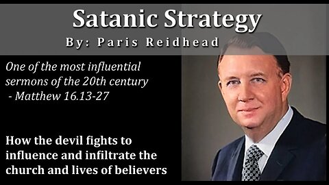 Satanic Strategy - Paris Reidhead