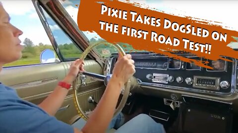 66 Pontiac Catalina Wagon part 86: Pixie Drives the Dogsled