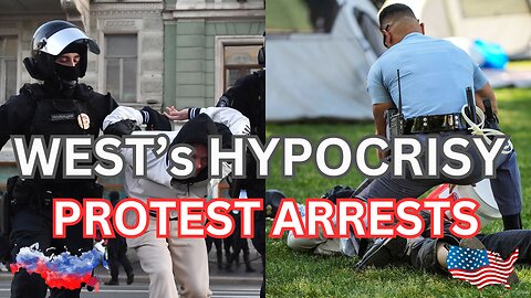 USA Protesters Arrests Equal to What Russia is Accused Of? | Hypocrisy at it's Best