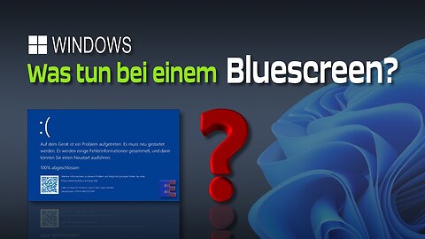 Was tun bei einem Bluescreen (Windows BSOD)@EINFACH ERKLÄRT