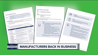 Manufacturers methodically resume production as COVID-19 restrictions are lifted