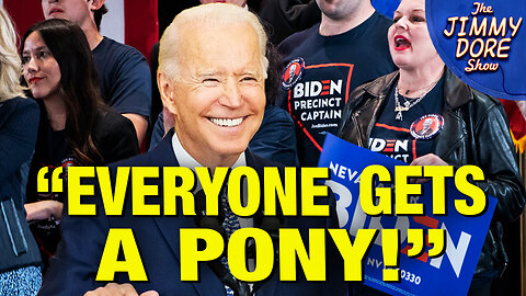 “I’m Making CRAZY Campaign Promises I Know I Won’t Keep!” – Joe Biden