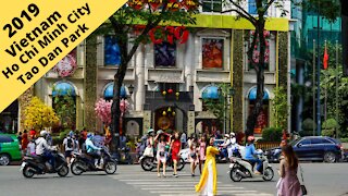 Vietnam: Tao Dan Park in Saigon 2019