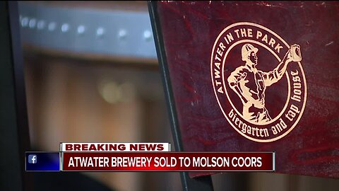 Atwater Brewery sold to Molson Coors' U.S. craft beer division