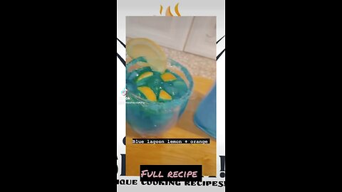 #ramadan# Ramadan series Blue lagoon lemon and orange drink ep14 🌟🤤☪️ #fyp#alldone