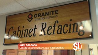 WOW! Check out this brand-new kitchen remodel from Granite Transformations of North Phoenix