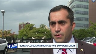 Buffalo common councilman considering proposed moratorium on vape shops