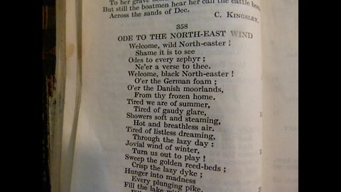 Ode To The North East Wind - C. Kingsley