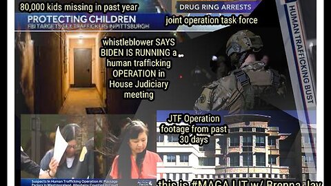 BIDEN & His ADMIN Enabled & Facilitated the LARGEST #SexTrafficking #HumanSmuggling RING in HISTORY