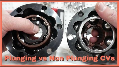 Plunging vs non plunging CV comparison