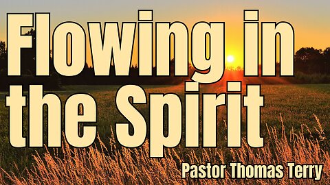 Flowing in the Spirit Decently and in Order - Pastor Thomas Terry - 7/30/23
