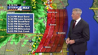 Storm warnings in effect in Waukesha, Milwaukee counties