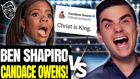 Ben Shapiro BLASTS Candace On Israel, Owens Responds ‘Christ is KING’ | CIVIL WAR at Daily Wire 🚨👀