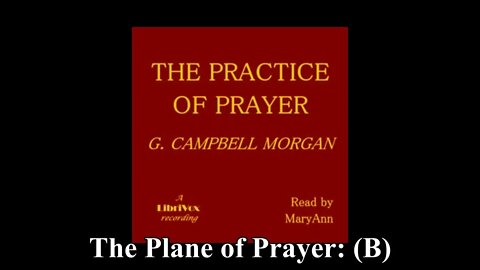 The Plane of Prayer: (B)