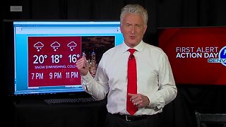 Monday evening forecast