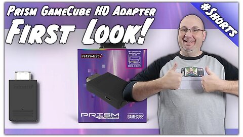 First Look: Retro-Bit Prism HD Adapter for the Nintendo GameCube #Shorts