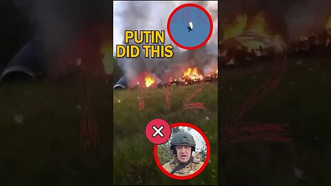 War criminal Prigozhin shot out of the sky by Putin
