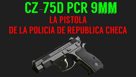 CZ 75D Pistola de la Policía Checa