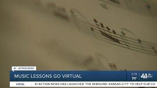 Music lessons go virtual