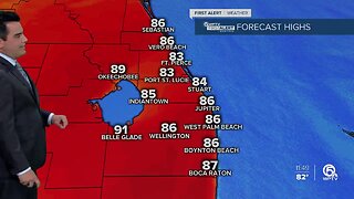 South Florida Monday afternoon forecast (3/30/20)