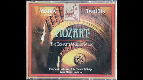 Mozart - Masonic Music (Complete) - Peter Maag, Choir and Orchestra of the Vienna Volksoper