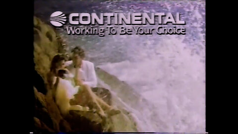 January 21, 1988 - Continental Airlines Commercial