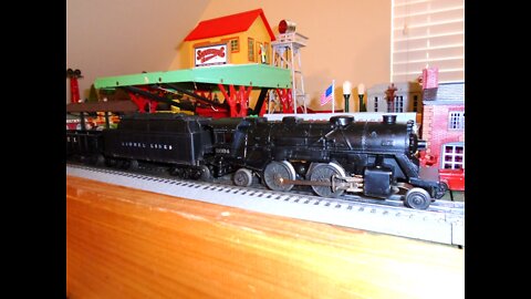 Lionel Scout Set #1465 With Locomotive 2034 & Original Cars