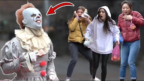 TRY NOT TO LAUGH SCARY MASK PRANK 2023