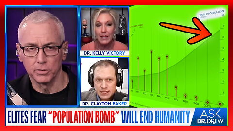 Global Elites Fear A "Population Bomb" Will End Humanity, and They'll Sacrifice You To Save Themselves w/ Dr. Clayton Baker & Dr. Kelly Victory – Ask Dr. Drew