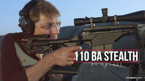 Savage 110 BA Stealth: The Long Range Rifle Of Your Dreams