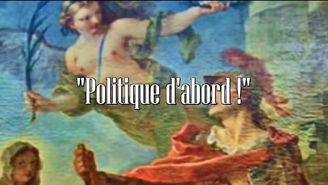 Politique d'abord !