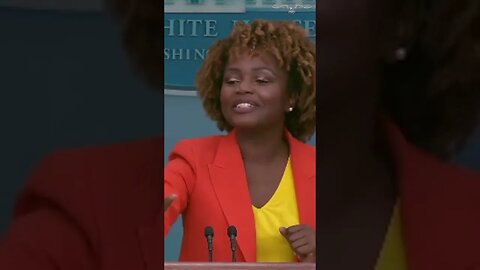 Karine Jean-Pierre refuses to answer question from Peter Doocy on illegal immigration #shorts
