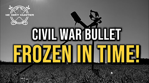 A CIVIL WAR bullet frozen in time! Amazing Metal Detecting find with the Minelab Manticore!