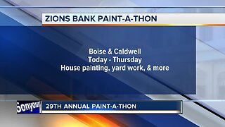 Zions Bank kicks off 29th annual Paint-a-Thon