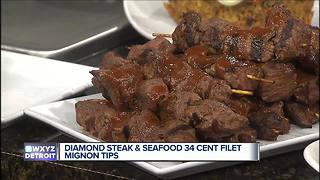 Cooking up tasty treats with the chef and owner of Diamonds Steak & Seafood