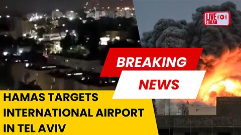 BREAKING News: Hamas TARGETS International Airport in Tel Aviv | Hamas STATEMENT