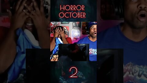 Horror October 2!! Full Reactions on Patreon!! #shorts #ytshorts #horrorshorts | Asia and BJ
