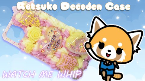 Retsuko Strawberry & Lemon Scented Decoden Case [Watch Me Whip][4K]